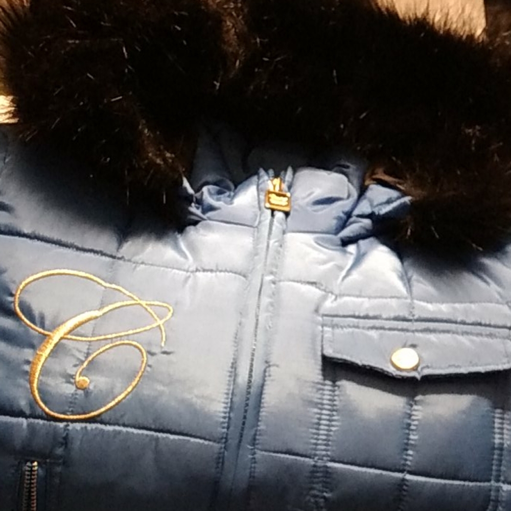 New Coogi Fur Hooded Jacket